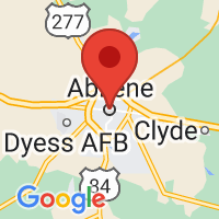 Map of Abilene, TX US